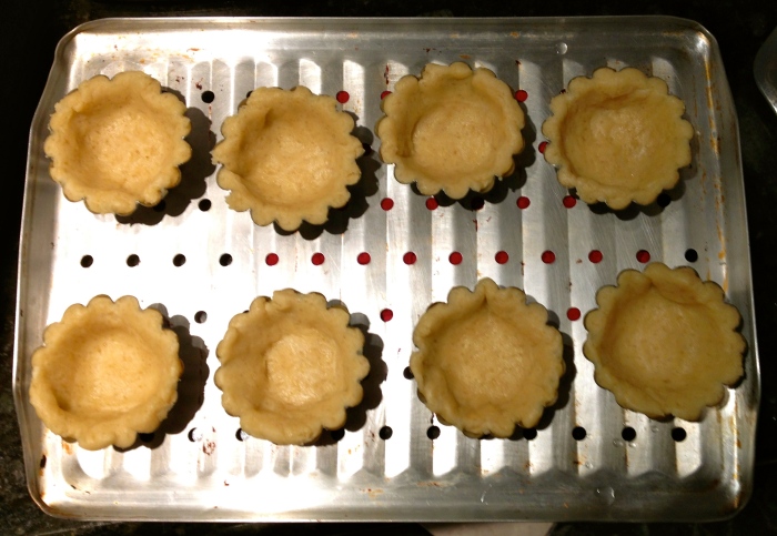 Tart shells ready to cook!